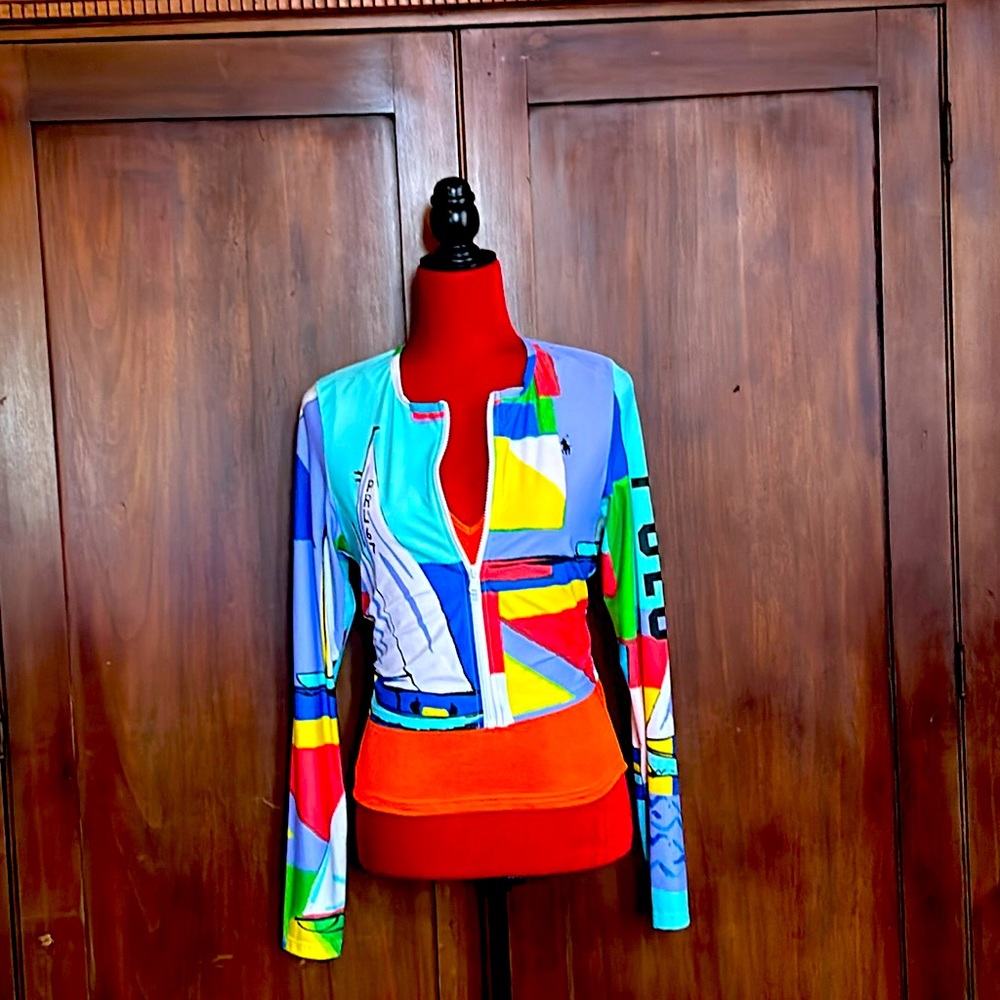 Polo Sailing Zippy M/L NWT